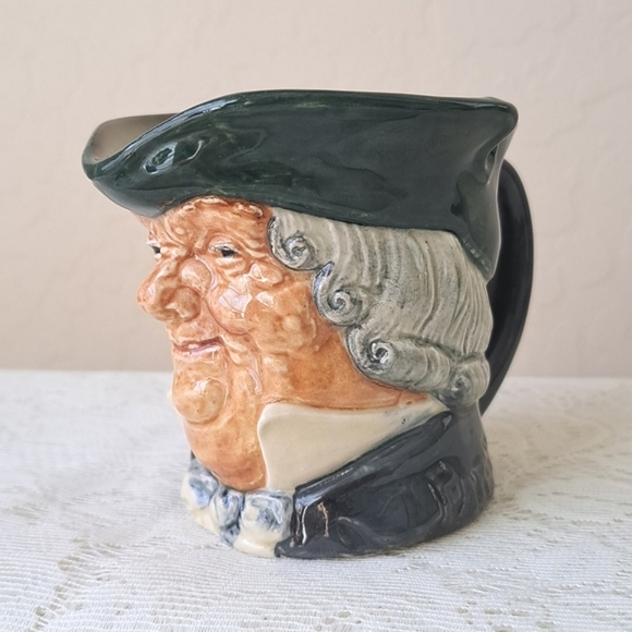 Royal Dalton Parson Brown Character Jug Small D5529 Creamer Mug Collectible - Picture 3 of 11